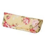 メガネケース HFU-106 ローズ YE / おしゃれ 便利 使いやすい おすすめ 国内メーカー製 健康グッズ 美容グッズ