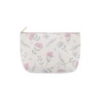 Yahoo! Yahoo!ショッピング(ヤフー ショッピング)FLOWERING フラワーリング マチ付きポーチ ボタニカル アイボリー GPO0158-IV / おしゃれ 長持ち 便利 使いやすい おすすめ 国内メーカー製