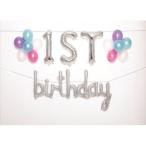 WALL DECO BALLOON 風船デコレーションキット 1ST birthday SFWS-02 hologram / おしゃれ 便利グッズ