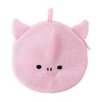 ACCENT MOFMOFRIENDSランドリーネットS マイクロブタ T526134-4 / おしゃれ 使いやすい 長持ち おススメ お風呂用品