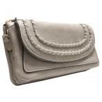 Yahoo! Yahoo!ショッピング(ヤフー ショッピング)Pisoraro（ピソラロ） かがりウォレットバッグ お財布ポシェット ライトグレー PR60 / おしゃれ 長持ち 使いやすい アイデア商品便利グッズ