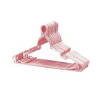マルチクリップハンガー8本組ピンク(C) / おしゃれ 家庭用品 使いやすい 長持ち 洗濯用品 1人暮らし お年寄りにも おススメ