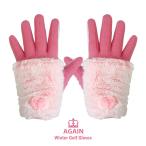 ゴルフグローブ 両手 冬用 レディース 防寒 丈夫 シリコン 滑らない おしゃれ 左右 右手 左手 (AGAIN)