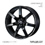 【18インチ 5H114.3 8.0J +42】アルミホイール1本単品 シビック FC1・FK7 NAVIA 07 PBK 0039580
