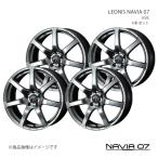 【18インチ 5H114.3 8.0J +42】アルミホイール4本セット シビック FC1・FK7 NAVIA 07 HSB 0039581×4