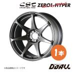 18インチ 5H114.3 9.5J +15 1本 ハイパーシルバー CST ZERO1 HYPER レーシングホイール DoALL ドゥオール アルミホイール ドリフトホイール