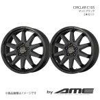 ショッピングc10s CIRCKAR C10S アルミホイール2本セット ソリオ MA#7S(2020/11〜)【14×4.5J 4-100 +45 マットブラック】 共豊