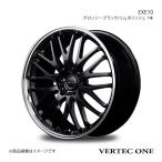 VERTEC ONE/EXE10 アルファード/ヴェルファイア 30系 後期 2.5L/ハイブリッド ホイール4本セット【17×7.0J 5-114.3 INSET40 G-BK+リムPO】