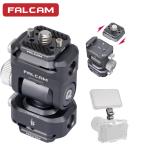Falcam Ulanzi F22 カメラモニターマウントアクセサリー クイックリリース 2wayフルードヘッド ミニ ダブルボールヘッド モニターホルダー 2543
