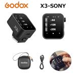  regular agency goods Godox X3-S SONY touch screen TTL wireless flash trigger 2.4GHz wireless Sony camera for 