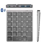 USBハブ付き Bluetooth USB接続 28キー テ