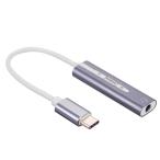 USB 3.1 Type-C 7.1チャネル ステレオサウンドカード オーディオ外部コンバーター アダプター3.5mm Aux Mac PC対応