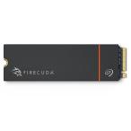Seagate シーゲイト FireCuda 530R M.2 内蔵 SSD ヒートシンク付き 「PS5 動作確認済み」 2TB 読取速度 7400MB/s 5年保証 正規代理店 ZP2000GM3A073