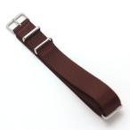 時計ナイロンバンドNATOベルトブラ