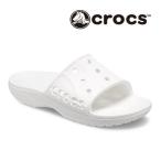 クロックス CROCS サンダル レディース メンズ バヤ 2.0 スライド BAYA II SLIDE 定番 軽量 ユニセックス 男女兼用 シンプル 208215-100 ホワイト 白