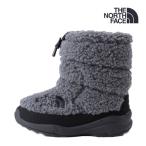 THE NORTH FACE ザ・ノース・フェイス ブーツ キッズ ヌプシ ブーティ VII フリース K Nuptse Bootie Fleece 防寒 ダウンブーツ NFJ52373 MK ミックスチャコール