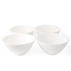 ウェッジウッド ジオ ボウル 12cm 4個セット 白 食器 陶器 結婚祝い プレゼント ギフト お祝い 贈り物