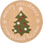  для бизнеса Рождество раунд наклейка tree [PB] 100 листов Y012569 упаковка наклейка 