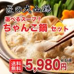 ちゃんこ鍋セット 匠の大山鶏 4〜5人前 国産グルメ 人気  お取り寄せ 送料無料