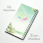 メモ帳 101 ホワイト ブラック 創価学会用グッズ オリジナルメモ帳 SGI SOKA