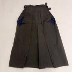  hakama лошадь езда hakama мужчина hakama шнур внизу длина 90cm мужской hakama L-LL размер день совершеннолетия hakama Brown б/у 5488