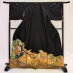  кимоно куротомэсодэ утилизация кимоно дешевый .65.5cm M size переделка б/у . оборудование полиэстер повторное использование 6217