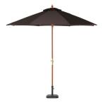 ds- зонт примерно ширина 270cm модель Brown из дерева сборка товар зонт основа продается отдельно сад веранда терраса балкон дерево панель 