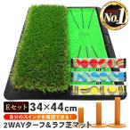 daf. проверка Golf коврик брезент следы . проверка возможен 2WAY брезент газонная трава + черновой газонная трава Golf тренировка swing коврик 34×44cm Golf чай мяч для гольфа E комплект 