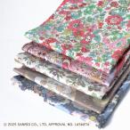 ◎リバティ・ファブリックスお試しセット◎Sanrio×LIBERTY FABRICS タナローン カットクロス5枚セット(キャラクターミックス/レッド&ダークカラー系)