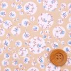 (サンドウオリジナルカラー)リバティ・ファブリックス タナローン『Johanna ジョアンナ』カフェモカ(01-3631250/J25B)