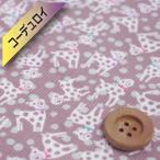 (セール対象商品)(サンドウオリジナルカラー)リバティ・ファブリックス(コーデュロイ)『Dalmetian dots ダルメシアン・ドッツ』あずき