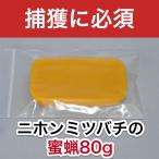 ニホンミツバチの蜜蝋 【80g】