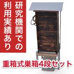 重箱式巣箱4段セット