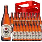 母の日 ギフト お酒 サッポロ ラガービール 500ml 20本 中瓶 赤星 ケース販売 P箱 サッポロ ビール 本州のみ送料無料