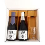 ショッピング獺祭 ギフト プレゼント 獺祭 日本酒 飲み比べセット 純米大吟醸 磨き 23/39 300ml 2種 貴人グラス 1脚 ボックス 本州のみ送料無料 山口県 旭酒造