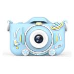 高橋国際商事 キッズカメラ BM-30KB ブルー 子供 カメラ 4倍デジタルズーム 知育ゲーム内蔵 プレゼント ギフト
