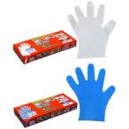 エステートレーディング 940 ポリエチレン使いきり手袋・100枚入(箱) M 半透明