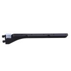 和気産業 ピラシェル 棚受 右用 256mm 黒 ブラック WPS009 3枚用 1×4材 DIY 壁面収納