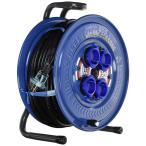 【在庫有・即納】 【送料無料】  ハタヤ 防雨サンデーレインボーリール SS-30 30M 屋外用 コードリール 防雨型 電設 電線 ケーブル 電工ドラム