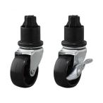 アイリスオーヤマ IRIS OHYAMA タイヤラック用キャスター ブラック TYC-30 タイヤ収納カバー タイヤ保管 タイヤラック キャスター