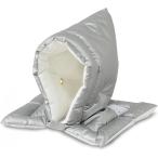 ショッピング防災頭巾 アイリスオーヤマ 防災頭巾 Lサイズ シルバー BZN-390L 大人用 大きめ 頭巾 避難 防災 防犯 災害 防災グッズ 自然災害 対策 地震