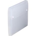 キングジム KINGJIM 2282TSP シンプリーズ ドキュメントファイル(透明) A4 7ポケット ジャバラ式ポケット 分類 仕分け 書類 収納