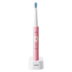 【在庫有】オムロン 音波式電動歯ブラシ 充電式 HT-B303-PK ピンク　立体微振動 高速音波振動 軽量 スリム【日時指定・代引き不可】