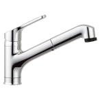 【在庫有・即納】 【送料無料】 LIXIL(リクシル) INAX キッチン用 ワンホールシングルレバー混合水栓 ハンドシャワー付 エコハンドル RSF-833YN