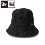 ニューエラ BUCKET01 SB PAPER BLK バケット01 セーラーブリム Paper Crochet Hat ブラック 14744759 レディース