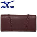 ミズノ 野球 グラブ革長財布 紐革かがり加工 1GJYG0600068