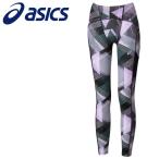 【ポイント10倍】 アシックス インナー・タイツ W’Sランニングググラフィックコアバランス?ロングタイツ レディースアパレル 2012B327-001