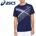 アシックス Tシャツ・ポロシャツ CLUB グラフィックショートスリーブトップ メンズアパレル 2041A120-401