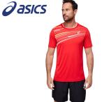 アシックス Tシャツ・ポロシャツ グラフィックショートスリーブトップ メンズ テニス ウェア 2041A172-600