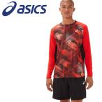 アシックス Tシャツ・ポロシャツ グラフィックロングスリーブトップ メンズ テニス ウェア 2041A204-600